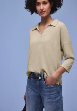 Shirt in Unifarbe