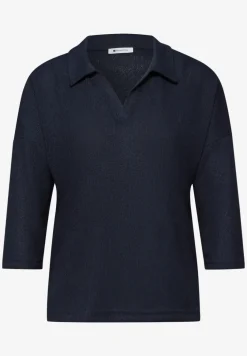 Shirt in Unifarbe