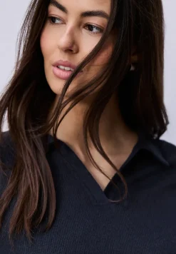 Shirt in Unifarbe