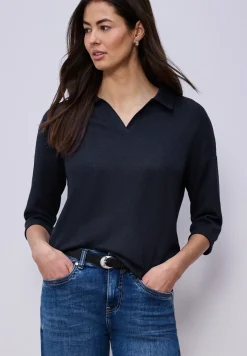 Shirt in Unifarbe