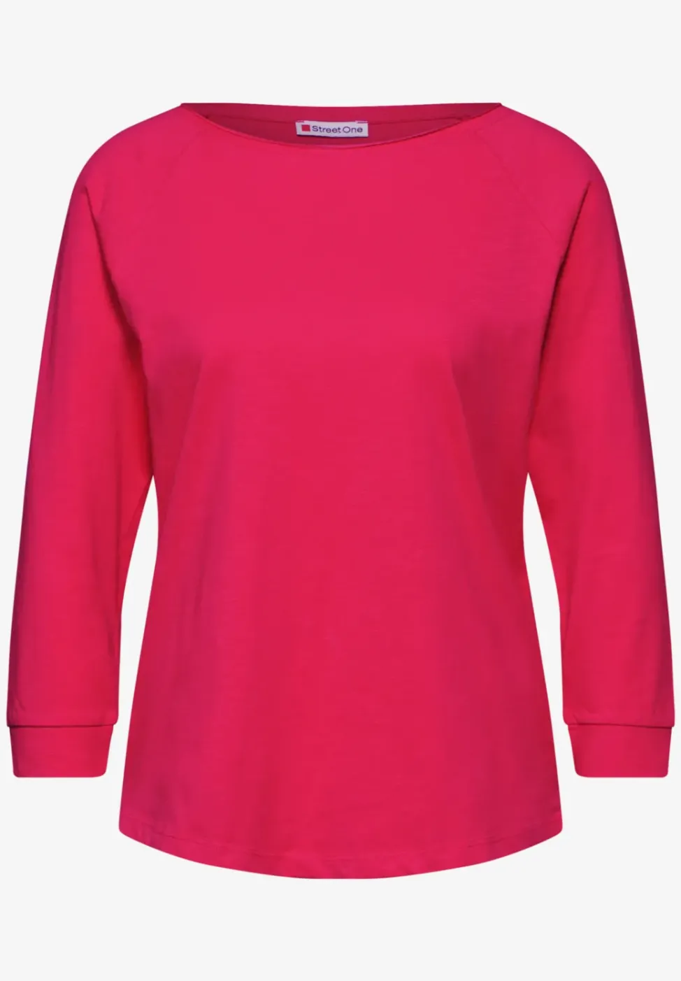 Shirt in Unifarbe