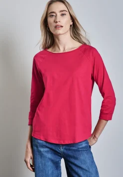 Shirt in Unifarbe