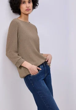 Shirt in Unifarbe