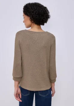 Shirt in Unifarbe
