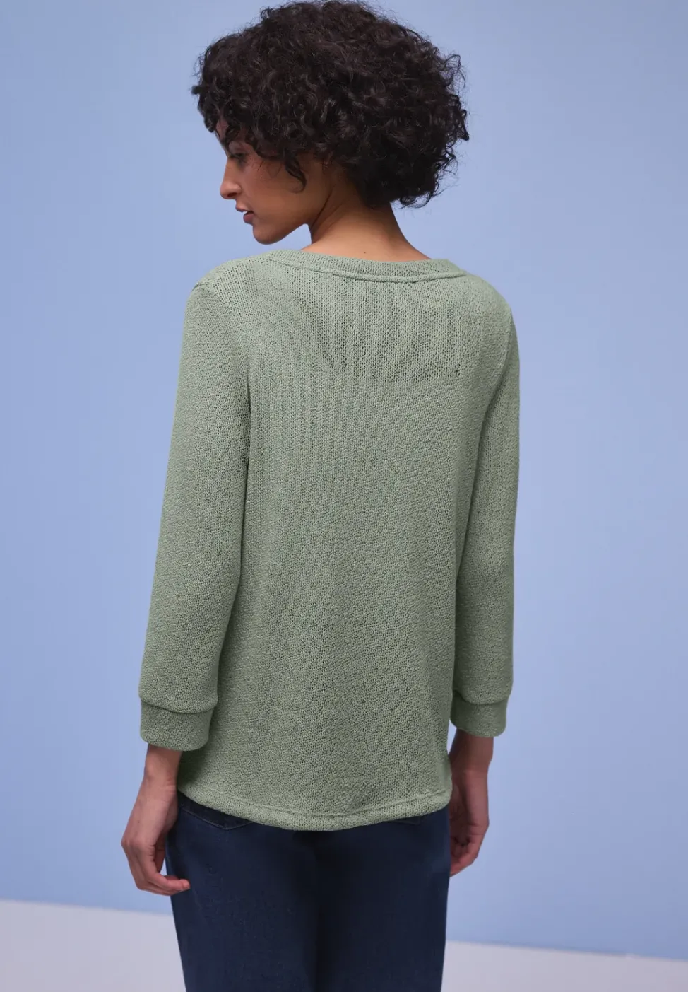 Shirt in Unifarbe