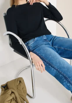 Shirt in Unifarbe