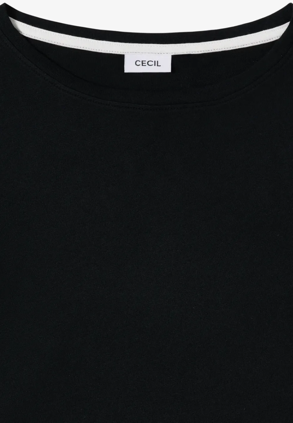 Shirt in Unifarbe