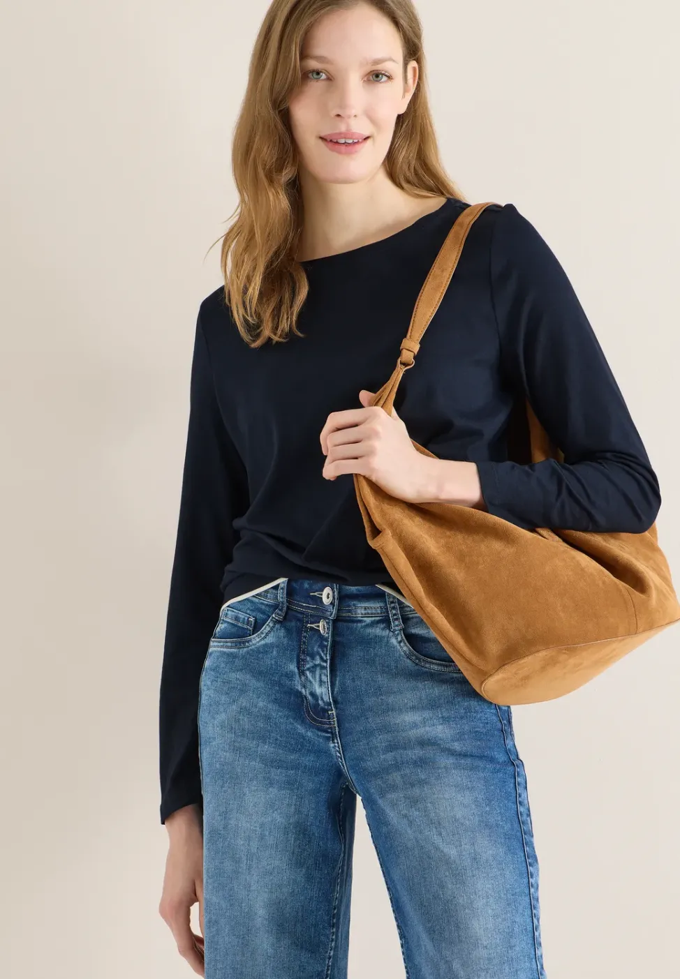 Shirt in Unifarbe