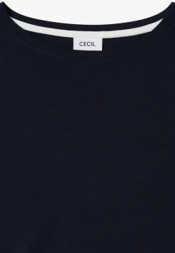 Shirt in Unifarbe