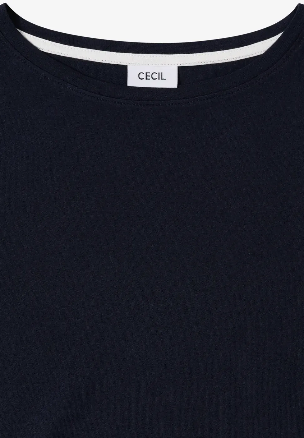 Shirt in Unifarbe