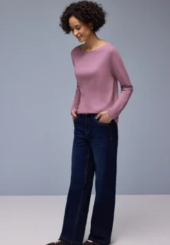 Shirt in Unifarbe