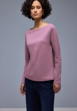 Shirt in Unifarbe