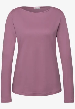 Shirt in Unifarbe