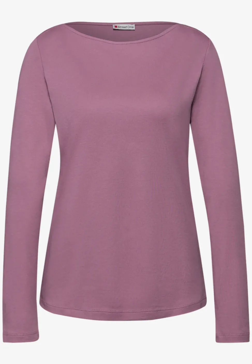 Shirt in Unifarbe