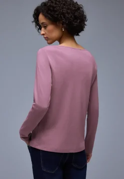 Shirt in Unifarbe