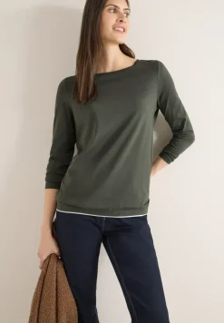 Shirt in Unifarbe