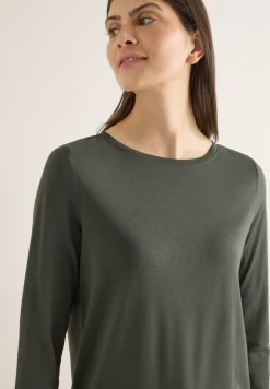 Shirt in Unifarbe