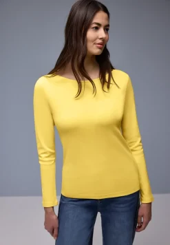 Shirt in Unifarbe