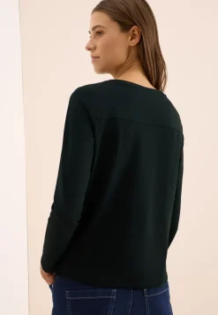 Shirt in Unifarbe
