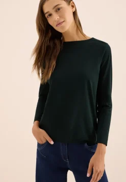 Shirt in Unifarbe
