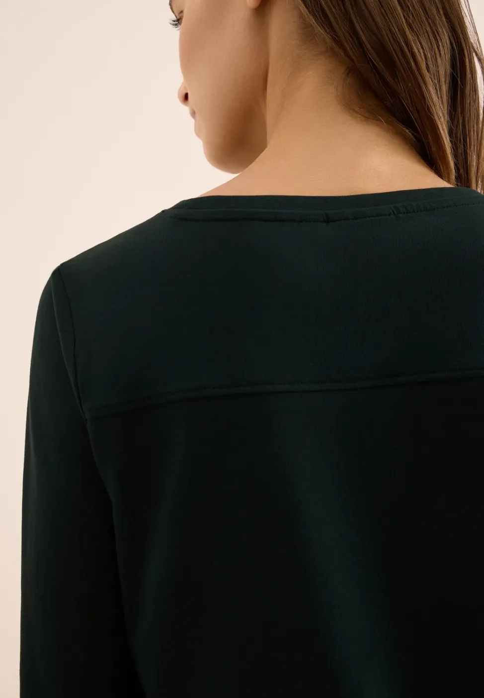 Shirt in Unifarbe