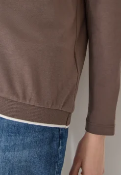 Shirt in Unifarbe