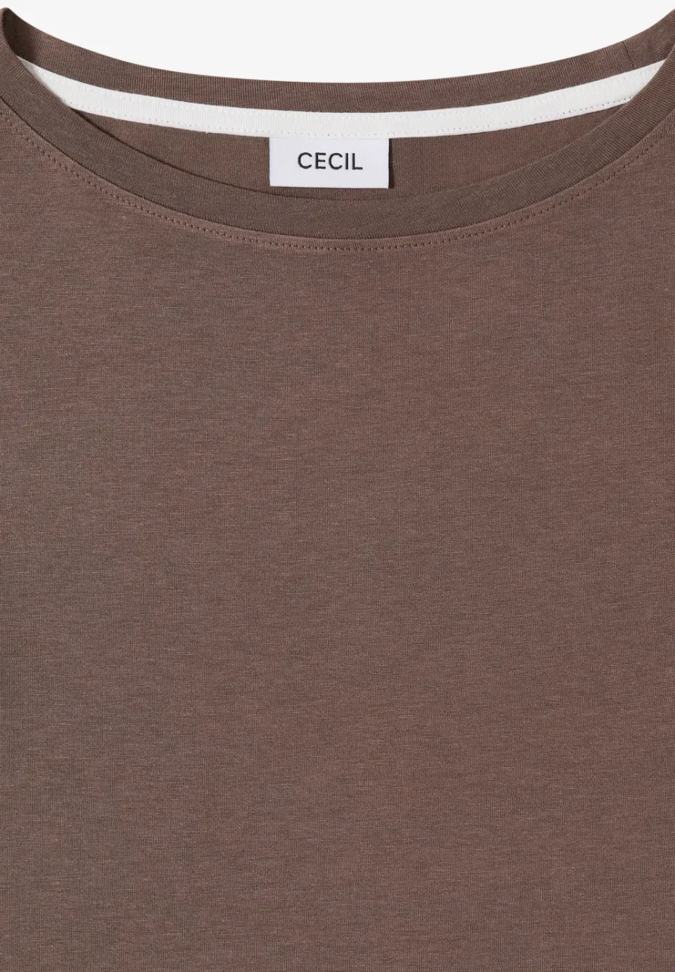 Shirt in Unifarbe