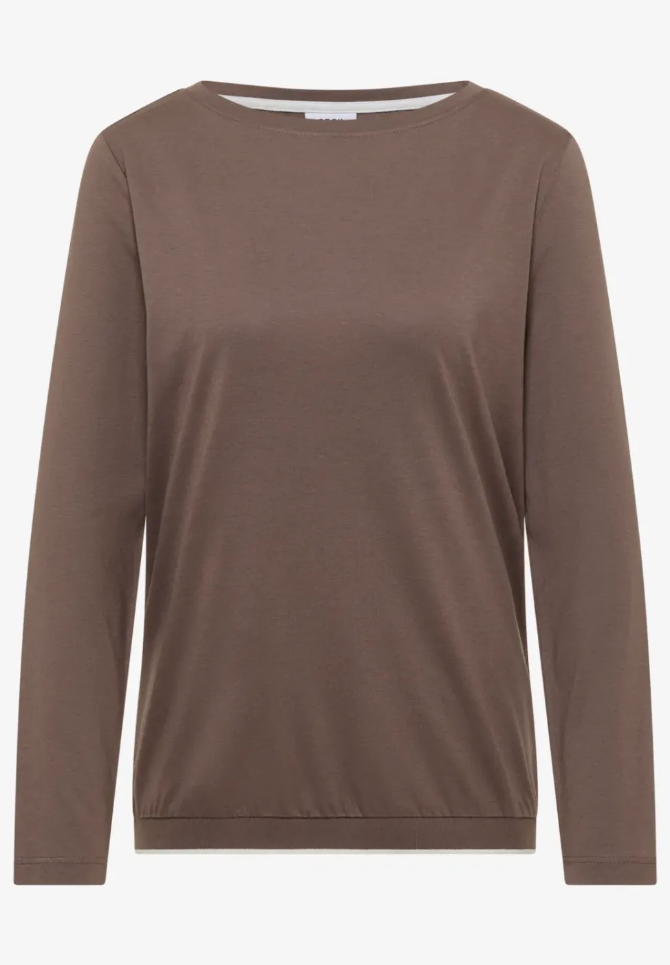 Shirt in Unifarbe