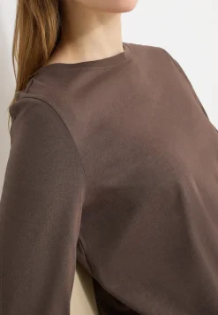 Shirt in Unifarbe
