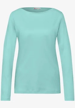 Shirt in Unifarbe