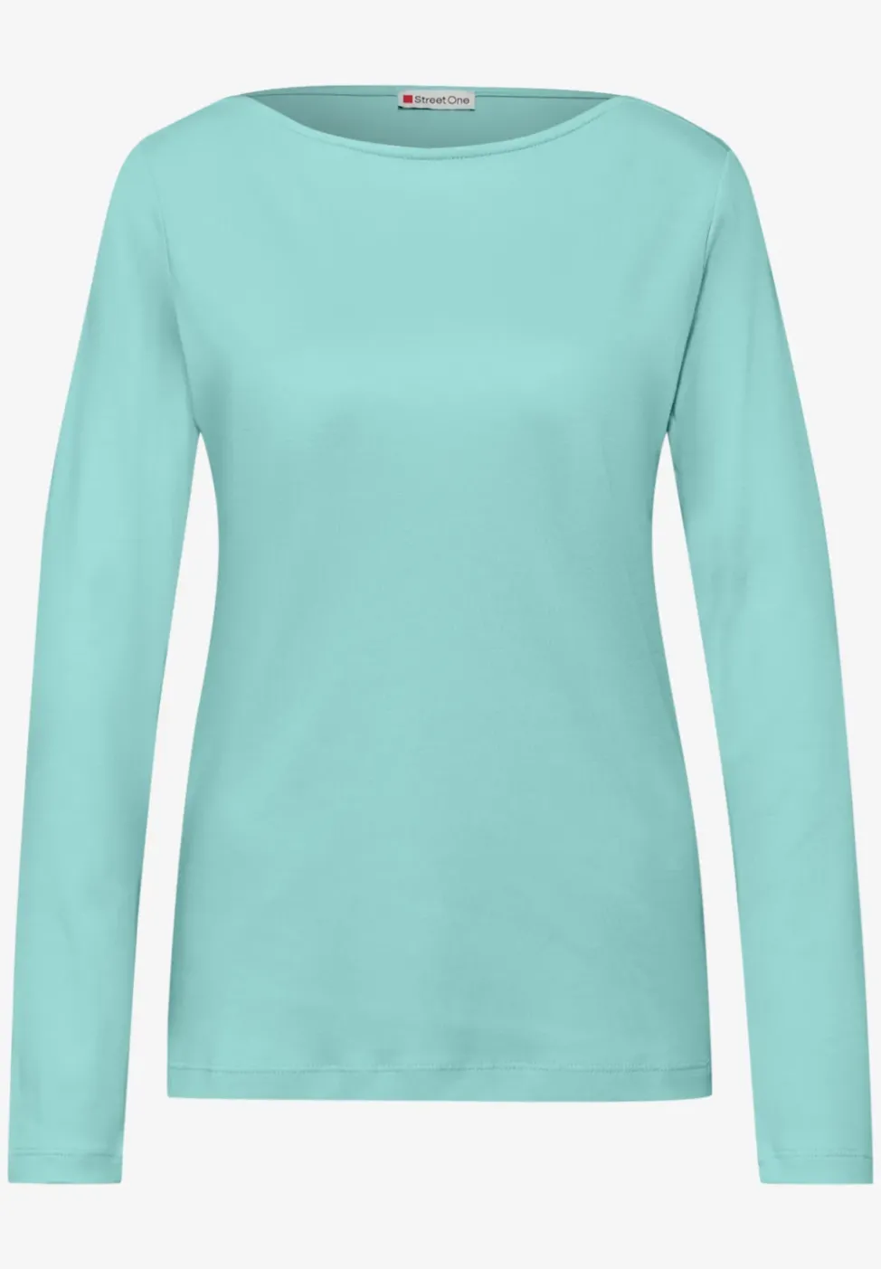 Shirt in Unifarbe