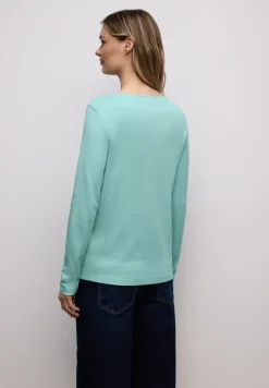 Shirt in Unifarbe