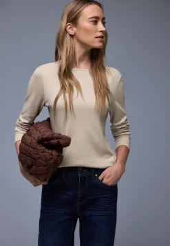 Shirt in Unifarbe