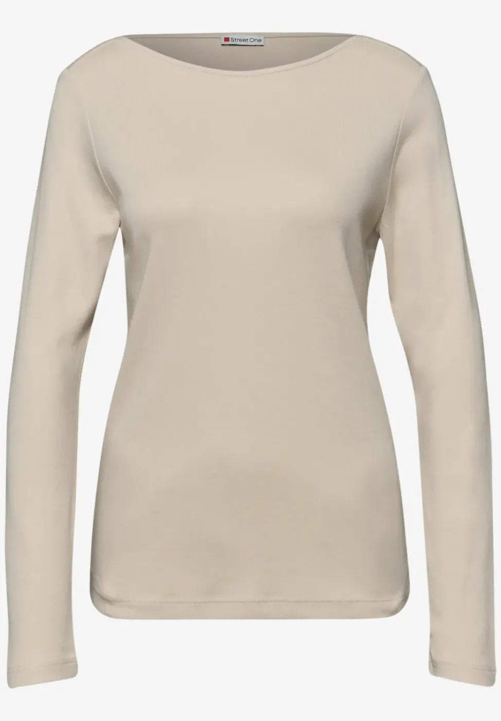 Shirt in Unifarbe