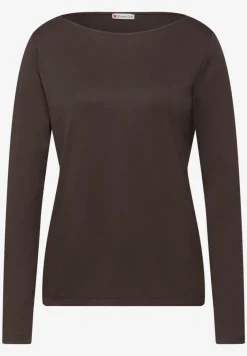 Shirt in Unifarbe