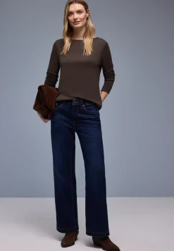 Shirt in Unifarbe