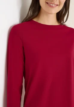 Shirt in Unifarbe