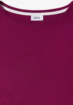 Shirt in Unifarbe