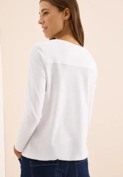 Shirt in Unifarbe