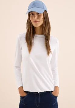 Shirt in Unifarbe