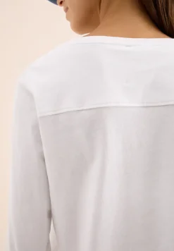 Shirt in Unifarbe