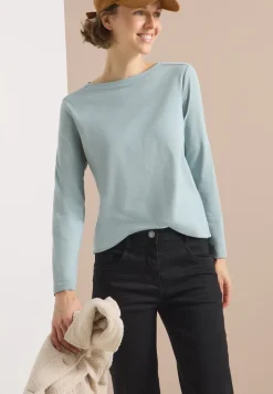 Shirt in Unifarbe
