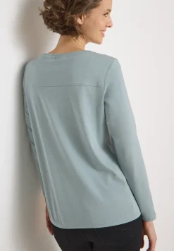 Shirt in Unifarbe