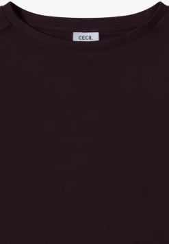 Shirt in Unifarbe