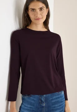 Shirt in Unifarbe