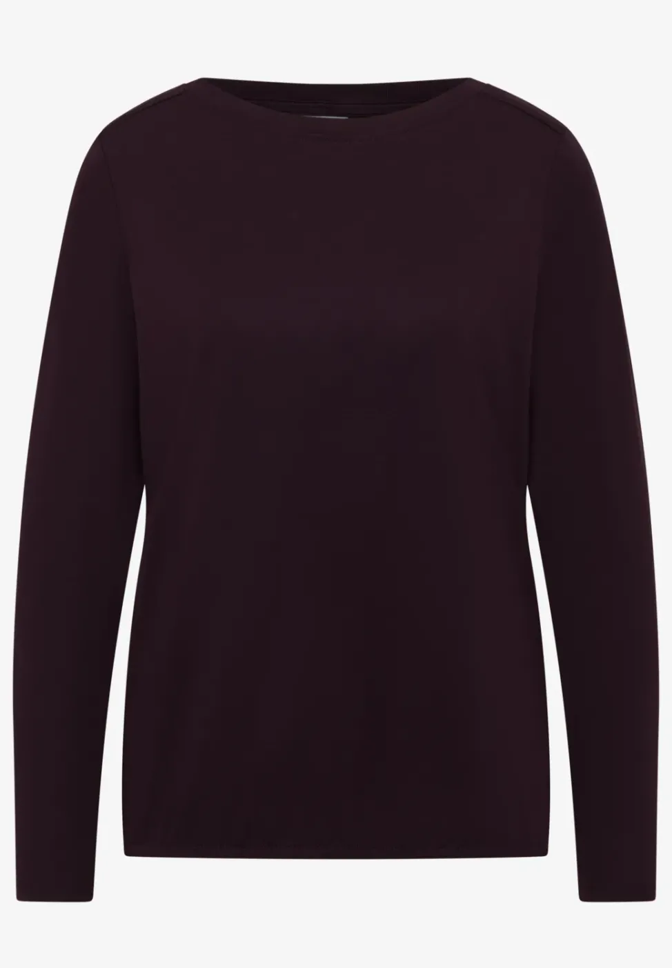Shirt in Unifarbe