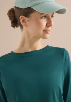 Shirt in Unifarbe