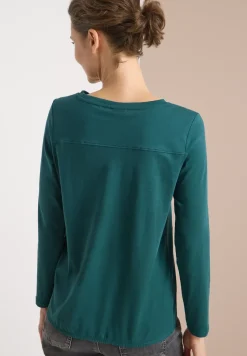 Shirt in Unifarbe