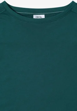 Shirt in Unifarbe