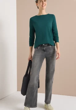 Shirt in Unifarbe